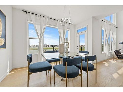 230 Creekside Way Sw, Calgary, AB - Indoor Photo Showing Dining Room