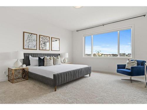 230 Creekside Way Sw, Calgary, AB - Indoor Photo Showing Bedroom