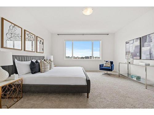 230 Creekside Way Sw, Calgary, AB - Indoor Photo Showing Bedroom