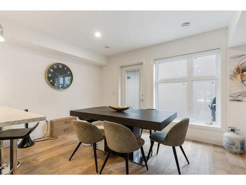 101-1632 20 Avenue Nw, Calgary, AB - Indoor Photo Showing Dining Room