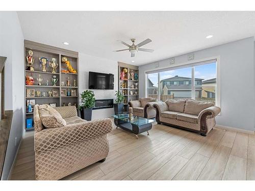 224 Red Sky Way Ne, Calgary, AB - Indoor Photo Showing Living Room