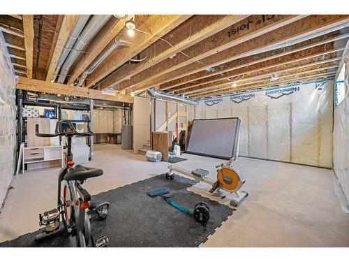 28 Walcrest Row Se, Calgary, AB - Indoor Photo Showing Basement