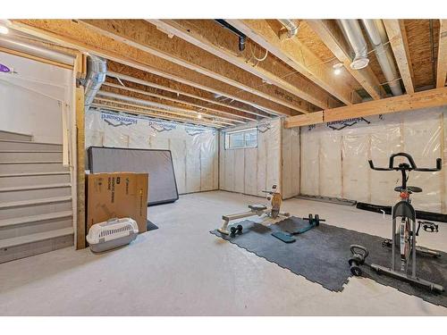 28 Walcrest Row Se, Calgary, AB - Indoor Photo Showing Basement