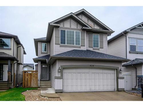 424 New Brighton Drive Se, Calgary, AB - Outdoor With Facade