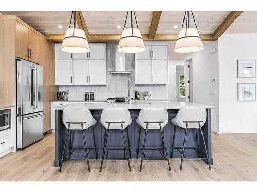 2 Pinewood Crescent, Canmore, AB - Indoor Photo Showing Kitchen With Stainless Steel Kitchen