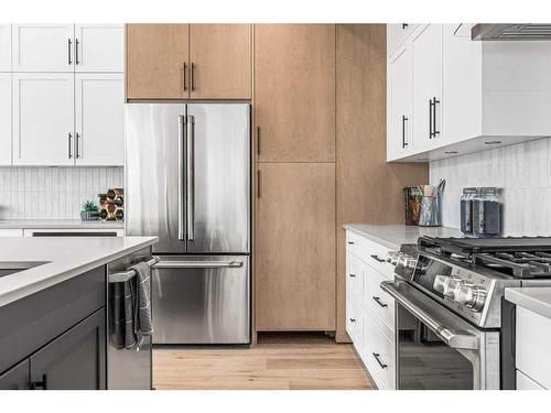 2 Pinewood Crescent, Canmore, AB - Indoor Photo Showing Kitchen With Stainless Steel Kitchen