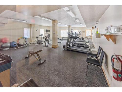 280-223 Tuscany Springs Boulevard Nw, Calgary, AB - Indoor Photo Showing Gym Room