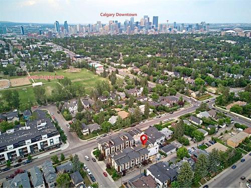 3424 15 Street Sw, Calgary, AB - Outdoor With View