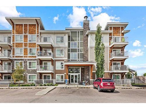 3201-302 Skyview Ranch Drive Ne, Calgary, AB - Outdoor With Balcony With Facade