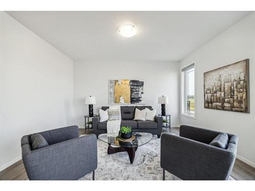 160 Carringham Way Nw, Calgary, AB - Indoor Photo Showing Living Room