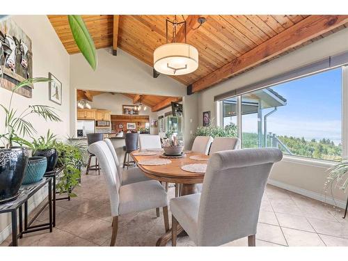 260011 Mountain Ridge Place, Rural Rocky View County, AB - Indoor Photo Showing Dining Room