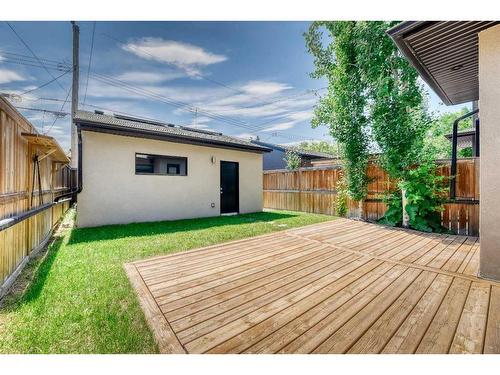 1821A Broadview Road Nw, Calgary, AB - Outdoor With Deck Patio Veranda With Exterior