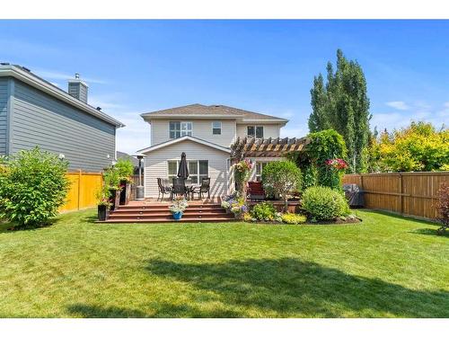307 Chaparral Place Se, Calgary, AB - Outdoor With Deck Patio Veranda With Backyard