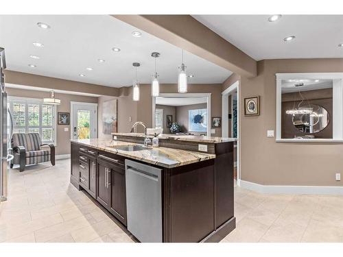 307 Chaparral Place Se, Calgary, AB - Indoor Photo Showing Kitchen With Upgraded Kitchen