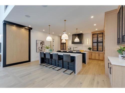 1312 22 Street Nw, Calgary, AB - Indoor Photo Showing Kitchen With Upgraded Kitchen