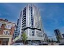 1202-450 8 Avenue Se, Calgary, AB  - Outdoor With Balcony With Facade 