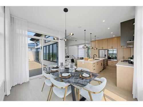 16225-Hamilton Heights Mews, Rural Foothills County, AB - Indoor Photo Showing Dining Room