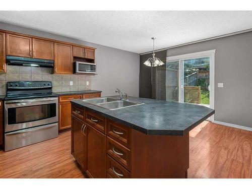 81 Royal Elm Road Nw, Calgary, AB - Indoor Photo Showing Kitchen With Double Sink