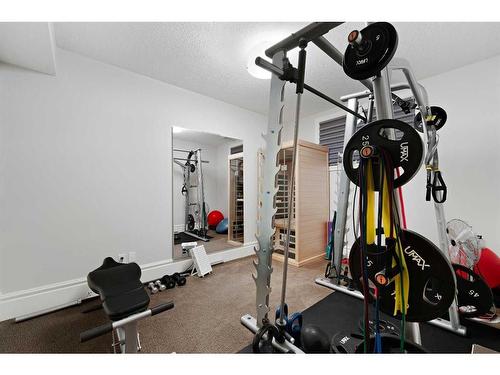 1613 7 Street Nw, Calgary, AB - Indoor Photo Showing Gym Room