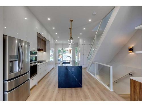 2309 21 Avenue Sw, Calgary, AB - Indoor Photo Showing Kitchen With Upgraded Kitchen