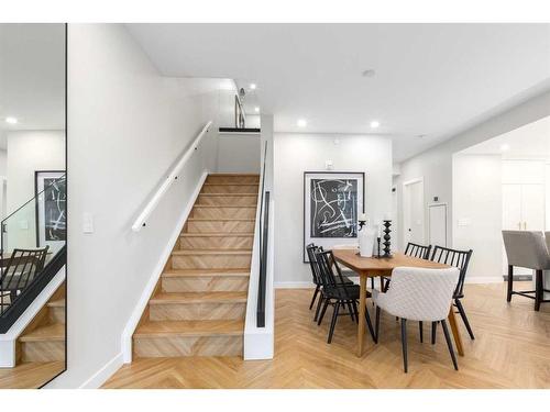 108-8445 Broadcast Avenue Sw, Calgary, AB - Indoor Photo Showing Dining Room