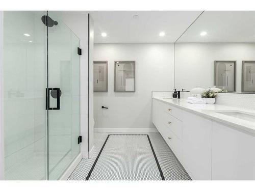 108-8445 Broadcast Avenue Sw, Calgary, AB - Indoor Photo Showing Bathroom