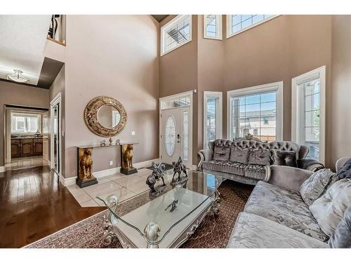 550 Marina Drive, Chestermere, AB - Indoor Photo Showing Living Room