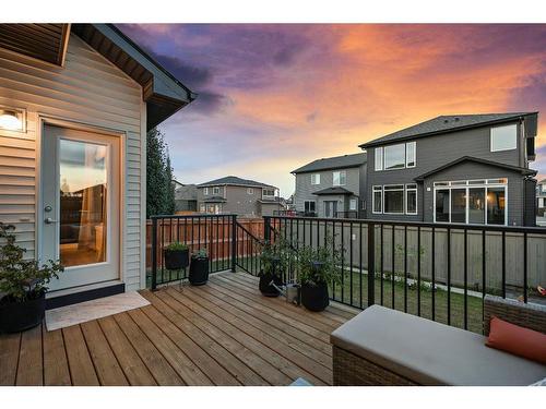 186 Coopersfield Way Sw, Airdrie, AB - Outdoor With Deck Patio Veranda With Exterior