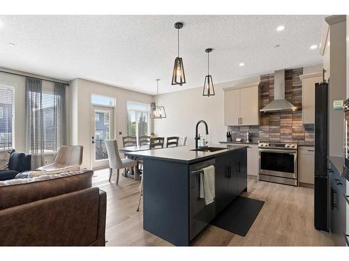 14 Howse Mount Ne, Calgary, AB - Indoor Photo Showing Kitchen With Stainless Steel Kitchen With Upgraded Kitchen