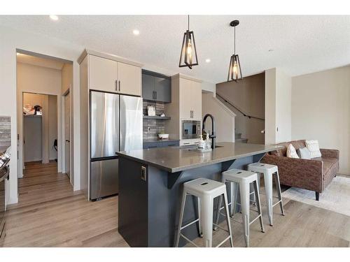 14 Howse Mount Ne, Calgary, AB - Indoor Photo Showing Kitchen With Stainless Steel Kitchen With Upgraded Kitchen