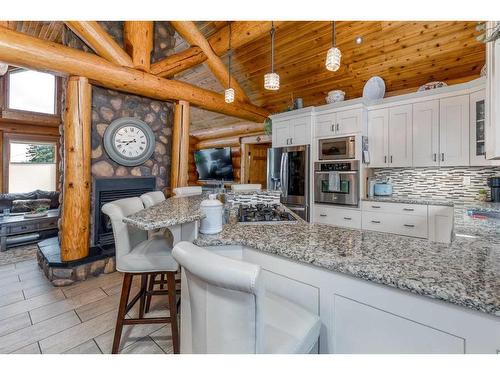 416 Ghost Lake Village Road, Ghost Lake, AB - Indoor Photo Showing Kitchen With Upgraded Kitchen