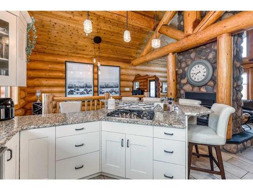 416 Ghost Lake Village Road, Ghost Lake, AB - Indoor Photo Showing Kitchen With Upgraded Kitchen