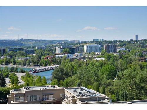 1301D-500 Eau Claire Avenue Sw, Calgary, AB - Outdoor With View