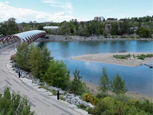 1301D-500 Eau Claire Avenue Sw, Calgary, AB - Outdoor With Body Of Water With View