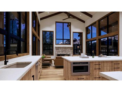 432 Mountain Tranquility Place, Canmore, AB - Indoor Photo Showing Kitchen