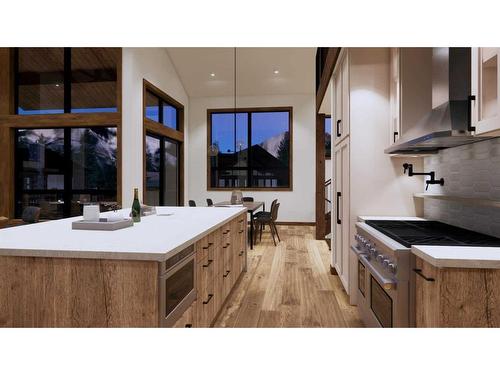 432 Mountain Tranquility Place, Canmore, AB - Indoor Photo Showing Kitchen