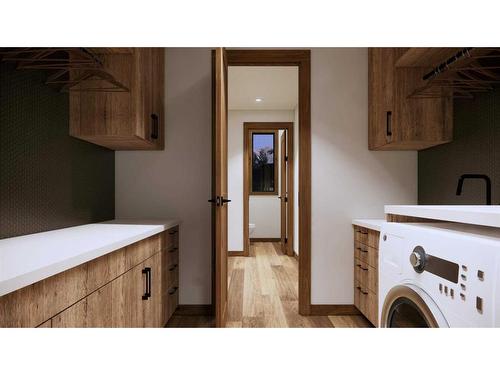 432 Mountain Tranquility Place, Canmore, AB - Indoor Photo Showing Laundry Room