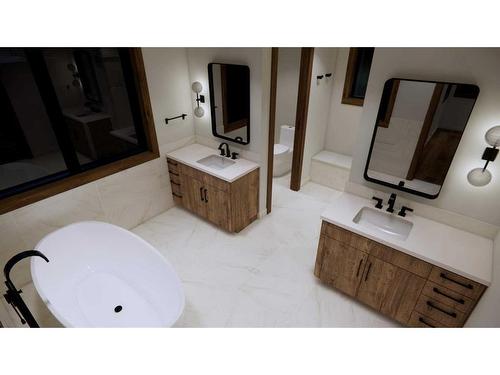 432 Mountain Tranquility Place, Canmore, AB - Indoor Photo Showing Bathroom