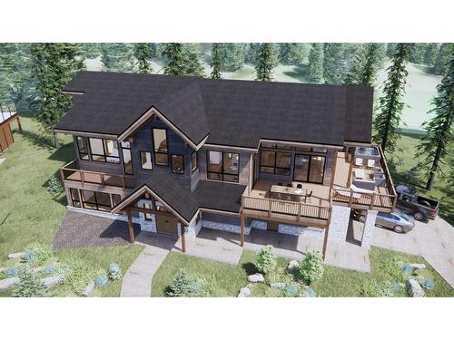 432 Mountain Tranquility Place, Canmore, AB - Outdoor With Deck Patio Veranda