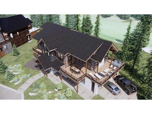 432 Mountain Tranquility Place, Canmore, AB - Outdoor With Deck Patio Veranda