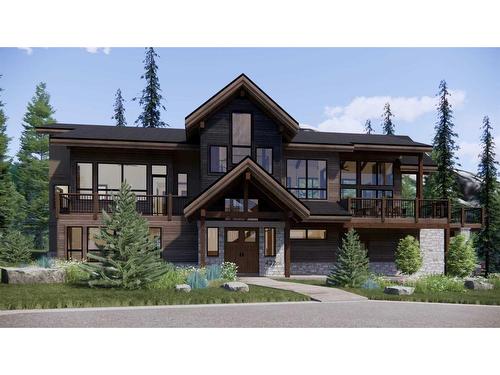 432 Mountain Tranquility Place, Canmore, AB - Outdoor With Balcony With Deck Patio Veranda With Facade