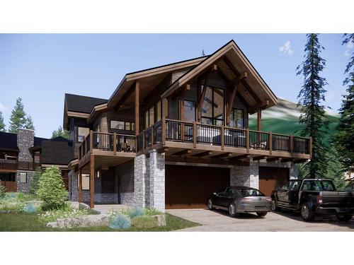 432 Mountain Tranquility Place, Canmore, AB - Outdoor With Balcony