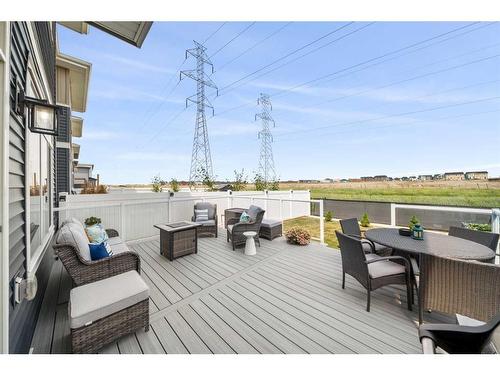 26 Waterford Road, Chestermere, AB - Outdoor With Deck Patio Veranda