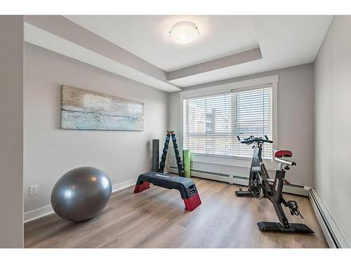 2404-240 Skyview Ranch Road Ne, Calgary, AB - Indoor Photo Showing Gym Room