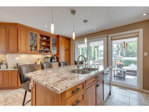 20 Lake Linnet Close Se, Calgary, AB - Indoor Photo Showing Kitchen With Double Sink With Upgraded Kitchen