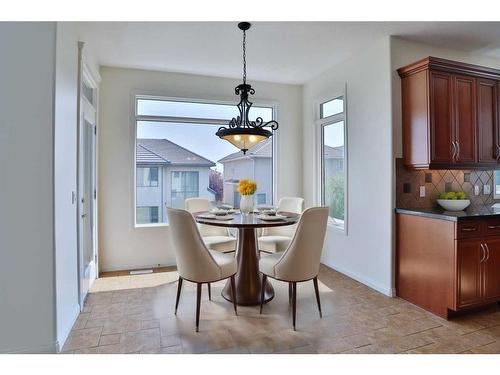 105 Hamptons Close Nw, Calgary, AB - Indoor Photo Showing Dining Room