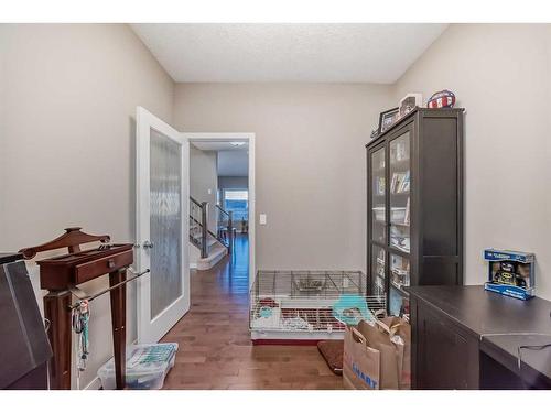 22 Silverado Plains Common Sw, Calgary, AB - Indoor Photo Showing Kitchen With Double Sink With Upgraded Kitchen