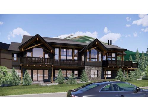 443 Mountain Tranquility Place, Canmore, AB - Outdoor With Deck Patio Veranda