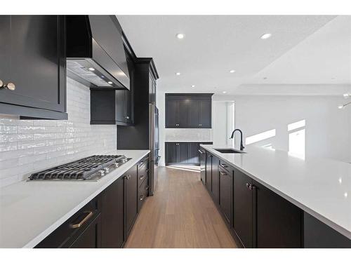 101-120 Marina Cove Se, Calgary, AB - Indoor Photo Showing Kitchen With Upgraded Kitchen