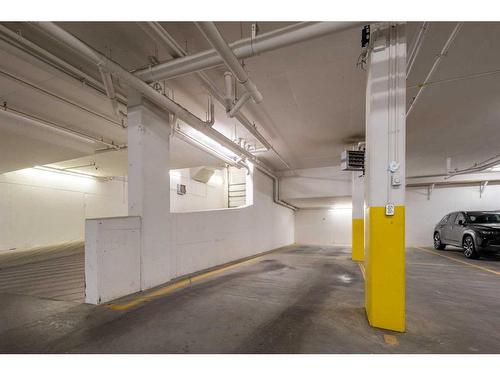 312-38 Quarry Gate Se, Calgary, AB - Indoor Photo Showing Garage